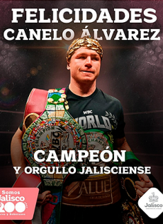 Canelo Alvarez con Corona