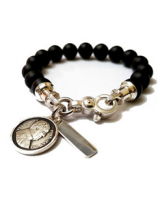 Pulsera Onix Medalla Francisco